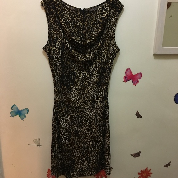 Adrienne Vittadini leopard print sheath - Picture 4 of 4